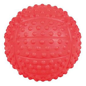 Мяч TRIXIE футбольный, натуральная резина, 5,5 см