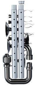 Tetra Комплект трубок Tetratec EX400/600/700 (выход)