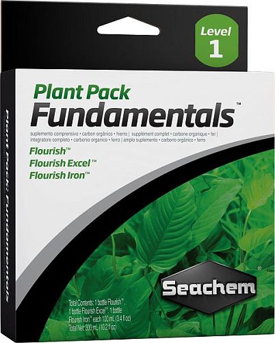 Комплекс добавок микроэлементов Seachem Plant Pack: Fundamentals, 3x100 мл