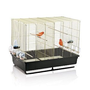Клетка IMAC TASHA для птиц, оцинкованная, серый, 80,5х49×65 см