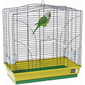 Pet Inn Клетка VIOLA для птиц, 2 большие кормушки, 2 жердочки, 65х36×66 см