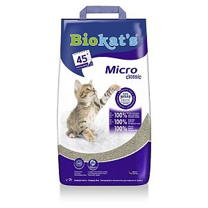 Наполнитель Biokat’s «Micro Classic» для кошачьего туалета