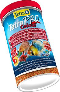 TetraPro Color Crisps специальный корм для яркого окраса всех видов аквариумных рыб, чипсы 500&nbsp;мл