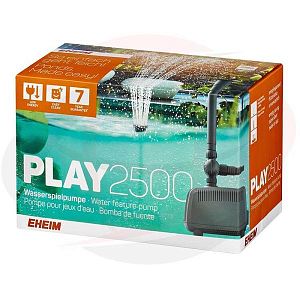 Помпа EHEIM PLAY2500 фонтаннаяс тремя насадками, 38 Вт, 2300 л/ч, h 2,4 м