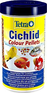 TetraCichlid Colour корм для яркого окраса цихлид, мульти шарики 500&nbsp;мл