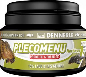 Dennerle Pleco Menu Herbivore основной корм для лорикариевых и других растительноядных сомов, таблетки 36 г