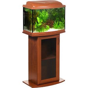 Аквариум AquaPlus фигурный, груша, 50х30&times;35&nbsp;см, 53&nbsp;л