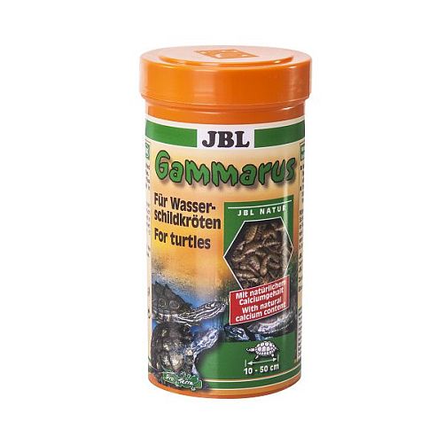 Корм-лакомство JBL Gammarus для водных черепах, очищенный гаммарус, 250 мл