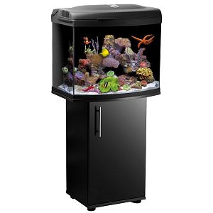 Аквариум морской рифовый REEFMASTER, черный, 105 л