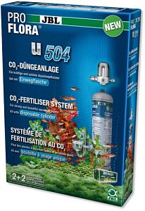 CO2-система JBL ProFlora u504 с одноразовым баллоном для сильных и красивых аквариумных растений