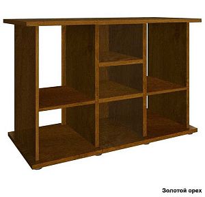 Подставка без дверок Biodesign РИФ 300 чёрная шагрень, влагостойкая плита ЛДСП 16/22 мм, 116х51×74 см