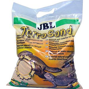 Донный грунт JBL TerraSand natur-gelb для сухих террариумов, желтый, 7,5 кг