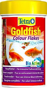 Tetra Goldfish Color Flakes корм для яркого окраса золотых рыбок, хлопья 100 мл