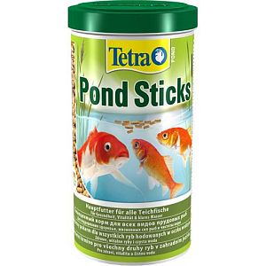Корм основной Tetra Pond Sticks для прудовых рыб, гранулы, 1 л