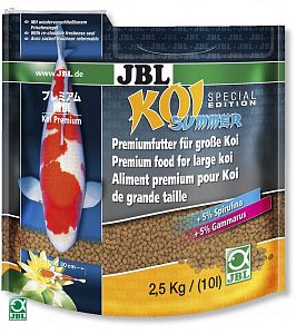 JBL Koi Summer летний корм для крупных карпов КОИ (> 30 см), гранулы 10 л