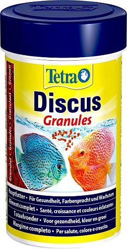 TetraDiscus Futter основной корм для дискусов, гранулы 100 мл