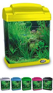 Аквариум детский Hailea акриловый, фильтрация/свет, 6,6&nbsp;л, желтый