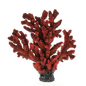 Коралл VITALITY мягкий, пластик, красный, 27×7,5×28 см