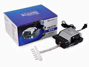 Компрессор диафрагмовый SunSun DY-50 алюминиевый корпус для прудов, 30 Вт, 60 л/мин