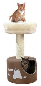 Домик TRIXIE «Elisa» для кошки, 78 см, искусственная замша, плюш, коричневый, бежевый