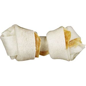 8in1 Delights Bone Курица жевательная коcточка для собак, обернутая сыромятной кожей
