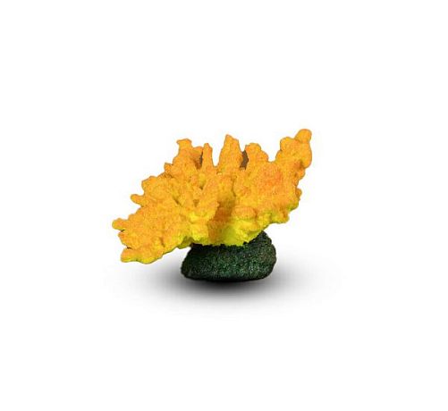 Коралл Корона Оранжевый 13х10х6,5 см