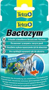 Tetra Bactozym кондиционер для биоактивности в фильтре и аквариуме, 10 капс.