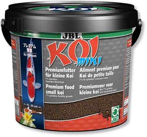 JBL Koi mini корм для молодых карпов Кои (10-20 см), гранулы 5,5 л