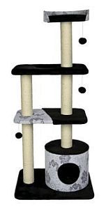 Домик TRIXIE «Gaspard» для кошки, 138 см, черный, серебристо-серый