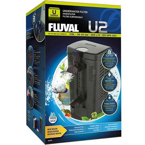 Фильтр внутренний FLUVAL U2 до 110 л, 400 л/ч