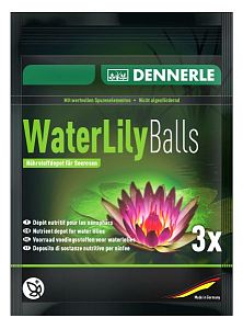 Dennerle Water Lily Fertilizer Balls удобрение для нимфей и других прудовых растений, шарики 3 шт.