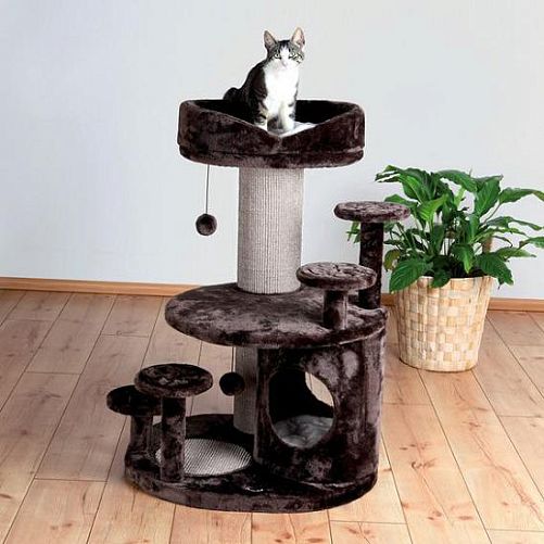 Домик TRIXIE "Сеньор кот - Эмиль" для кошки, 96 см, коричневый, бежевый