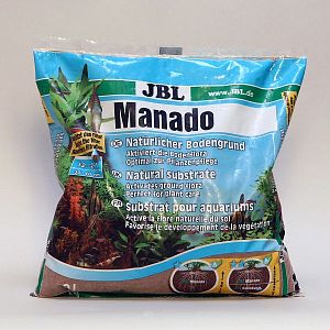 JBL Manado питательный грунт, очищающий воду и улучшающий рост растений, красно-коричневый (цвет латеритной почвы), 25 л