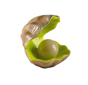 Декорация С GLO-эффектом GLOFISH «Раковина-жемчужница», 7,62×8,13×8,13