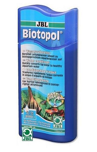 Кондиционер JBL Biotopol для пресноводных аквариумов, 250 мл на 1000 л
