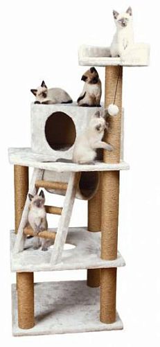 Домик TRIXIE Marlena для кошки, 151 см, светло-серый