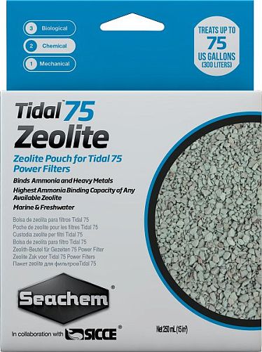 Цеолит Seachem Zeolite для рюкзачного фильтра Seachem Tidal 75