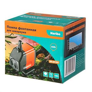 Помпа погружная Naribo 45&nbsp;Вт, 1800&nbsp;л/ч, высота подъема 2,4&nbsp;м