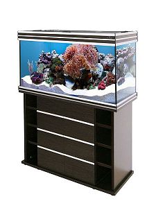 Морской аквариум с&nbsp;тумбой STELLEX AQUA 200, 200&nbsp;л, 101&times;41×136&nbsp;см