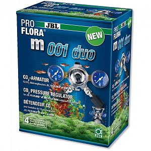 JBL ProFlora m<sup>001</sup> duo 2 CO2-редуктор для подключения CO2-системы к двум аквариумам