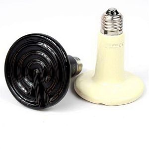 Лампа керамическая Nomoy Pet Normal ceramic lamp Black черная, 25 Вт