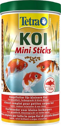 TetraPond KoilSticks Junior корм для мальков карпов кои, палочки 1 л