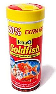 Tetra GoldFish основной корм для золотых рыбок, хлопья 300 мл
