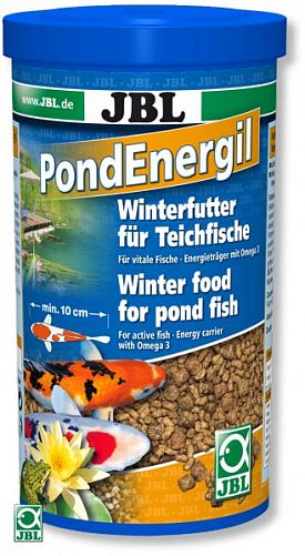 JBL PondEnergil корм для прудовых рыб при низких температурах, палочки 1 л