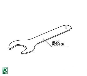JBL Гаечный ключ для редуктора JBL ProFlora m<sup>001</sup>, арт. 6&thinsp;333&thinsp;400