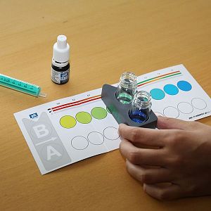 Экспресс-тест JBL ProAquaTest pH 6−7.6 в пресной и морской воде, диапозон 6−7,6