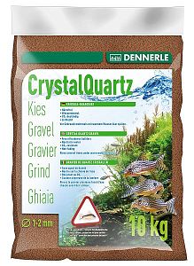 Грунт Dennerle CRYSTAL QUARTZ GRAVEL, светло-коричневый, 10 кг