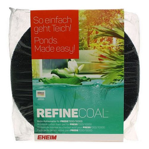 Губка угольная Eheim REFINECOAL для напорного прудового  фильтра PRESS 7000/10000, 1 шт.