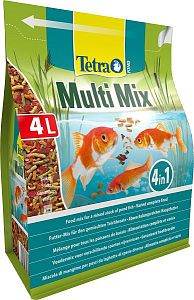 TetraPond MultiMix корм для всех видов прудовых рыб, смесь 4&nbsp;л