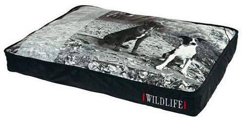 Лежак TRIXIE Wildlife, 90х65 см, чёрно-белый